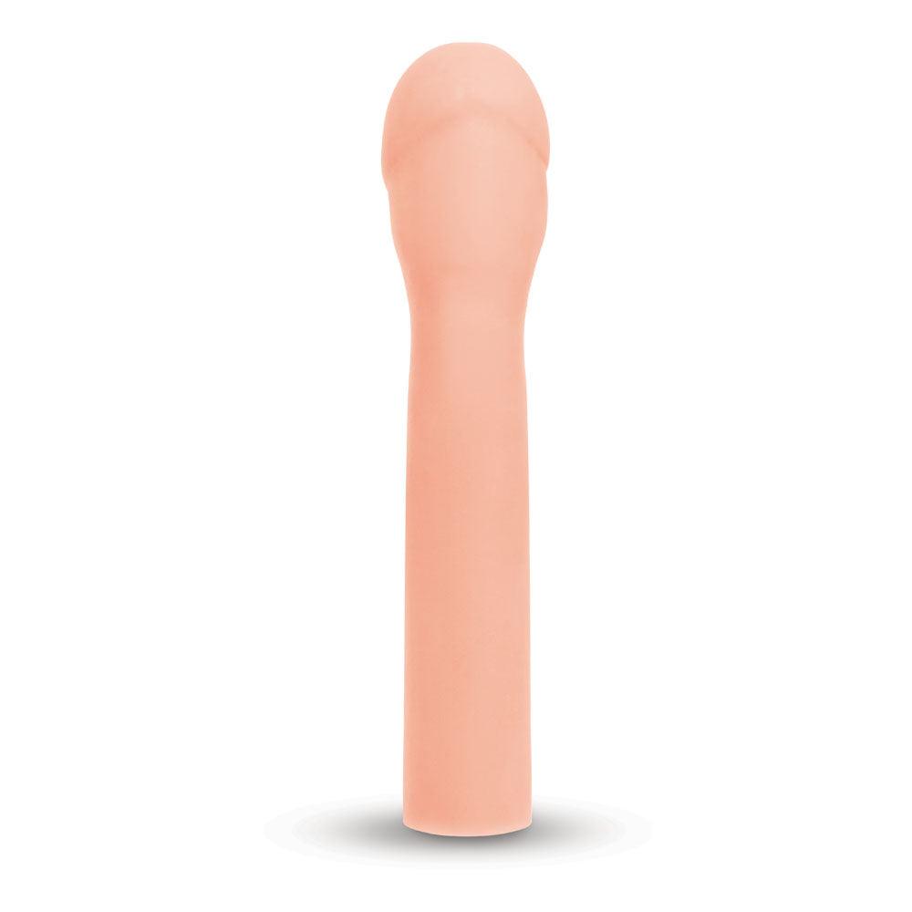 Size Up Realistic 3'' Penis Extender - Flesh 7.6 cm (3'') Penis Extension Sleeve - SU406