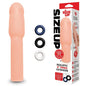 Size Up Realistic 4 Inch Penis Extender - Flesh 10.1 cm (4'') Penis Extension Sleeve - SU407