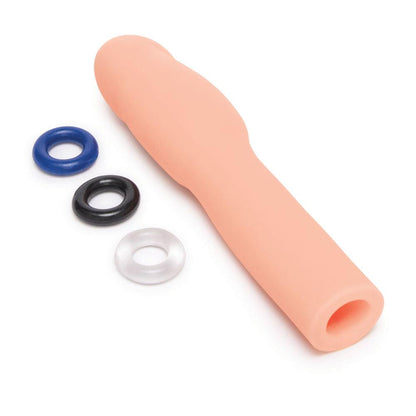 Size Up Realistic 4 Inch Penis Extender - Flesh 10.1 cm (4'') Penis Extension Sleeve - SU407