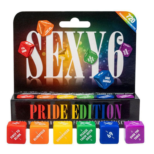 Sexy 6 - Pride Edition - Couples Dice Game - USS6P