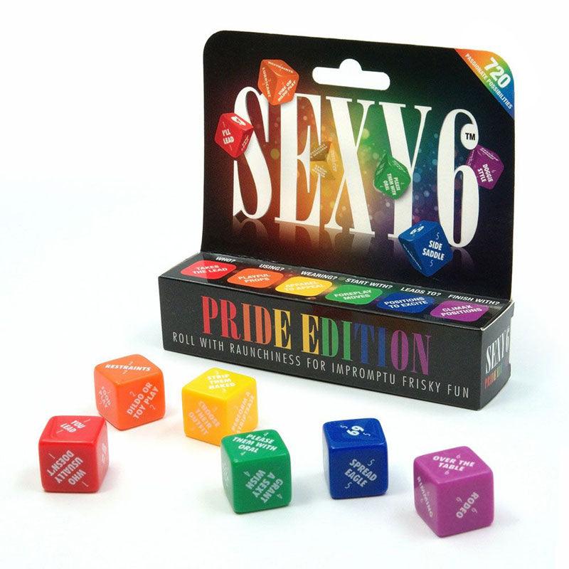 Sexy 6 - Pride Edition - Couples Dice Game - USS6P