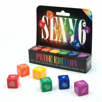 Sexy 6 - Pride Edition - Couples Dice Game - USS6P