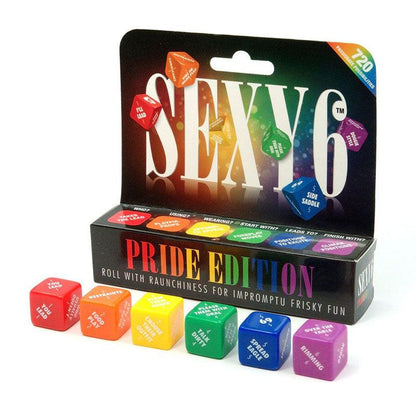 Sexy 6 - Pride Edition - Couples Dice Game - USS6P