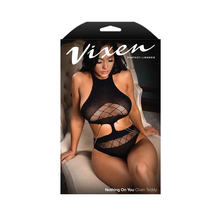 VIXEN NOTHING ON YOU - 1Size - Black - One Size - V808-OS-B