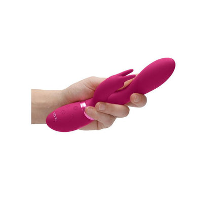 Vive Zosia - Pink 21.3 cm USB Rechargeable Rabbit Vibrator - VIVE016PNK