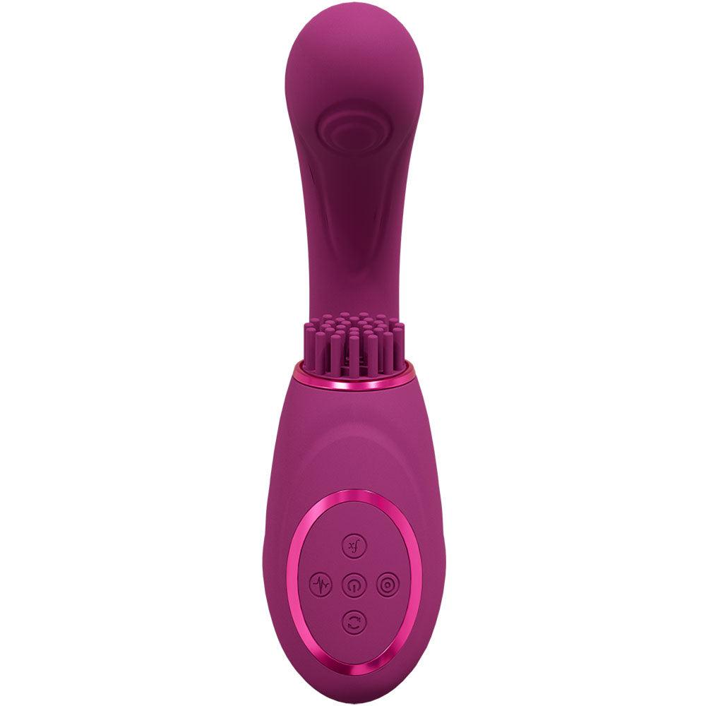 VIVE Gen - Pink - Pink USB Rechargeable Triple Motor Vibrator - VIVE061PNK