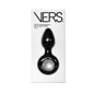 VERS Rechargeable Silicone Plug Vibe - Black 12.5 cm USB Rechargeable Vibrating Butt Plug - VRS-2203