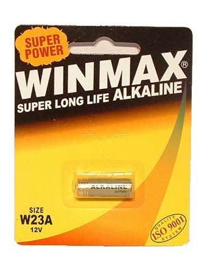 Winmax W23a Alkaline Battery - Alkaline Battery - W23A 1 Pack - W23A