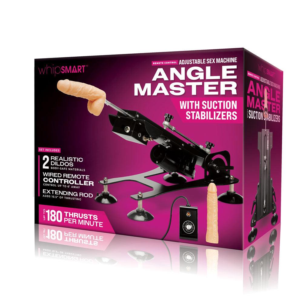 WhipSmart Angle Master Adjustable Sex Machine - Mains Powered Sex Machine - WS1025