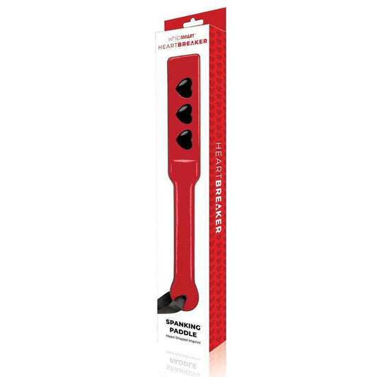 WhipSmart Heartbreaker Spanking Paddle - Red Spanking Paddle - WS1036