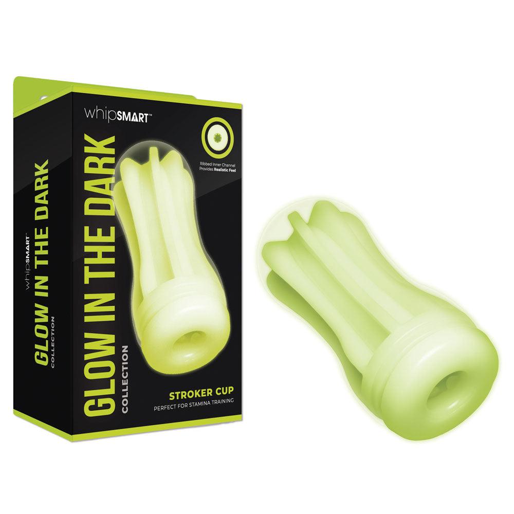 WhipSmart Glow In The Dark Stroker Cup - Glow In Dark Stroker - WS1052