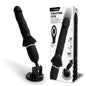 WhipSmart Thrusting Cock - Black 30 cm USB Rechargeable Thrusting Vibrator with Suction Mount - WS1066