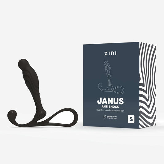 Zini Janus Anti Shock - Small - Black Small Prostate Massager - ZA501