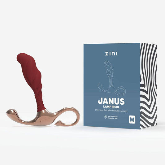 Zini Janus Lamp Iron - Medium - Red Medium Prostate Massager - ZA515