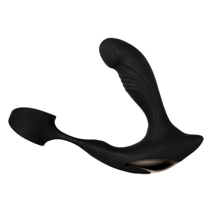 Zero Tolerance Strapped & Tapped - Black USB Rechargeable Heating Anal Plug with Cock Ring - ZE-AP-6290-2