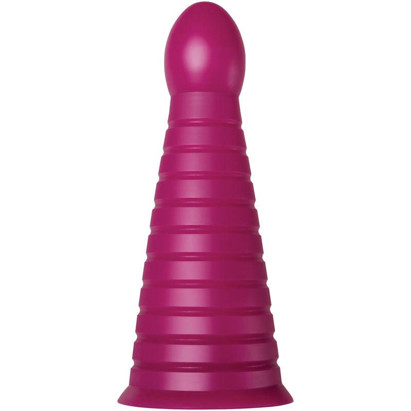 Zero Tolerance Everest - Burgundy Red 26 cm Giant Butt Plug - ZE-AP-6399-2