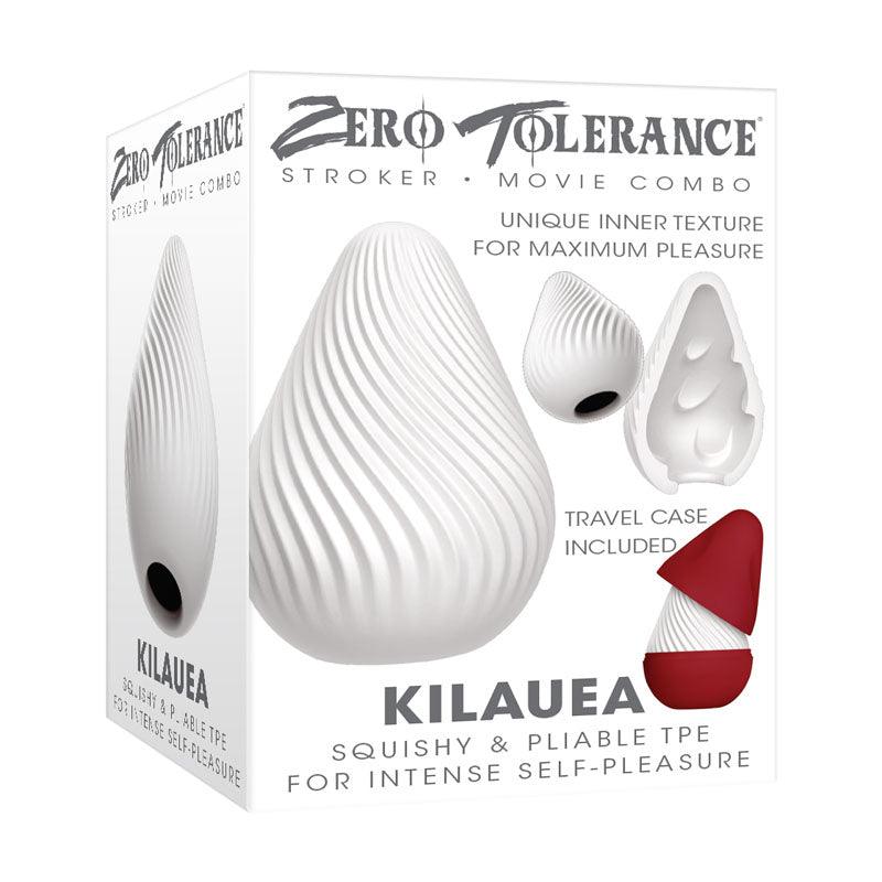 Zero Tolerance KILAUEA - White Mini Stroker Egg - ZE-MS-3435-2