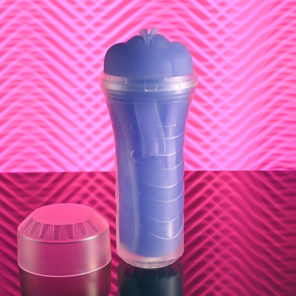 Zero Tolerance POP ON THE GLOW - Glow in Dark Purple Vagina Stroker - ZE-MS-5575-2