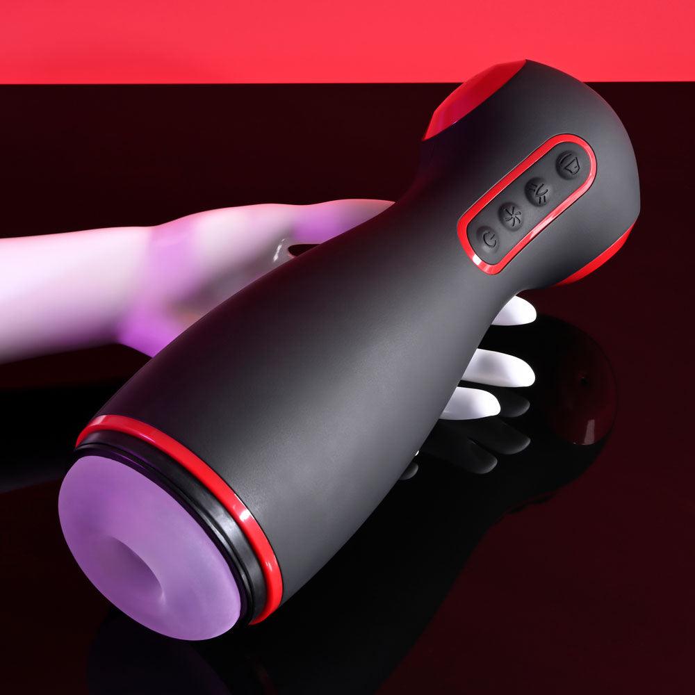 Zero Tolerance TIGHT SQUEEZE - USB Rechargeable Vibrating, Squeezing & Talking Stroker - ZE-RS-2567-2