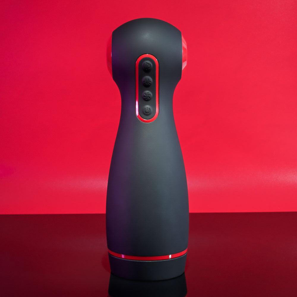 Zero Tolerance TIGHT SQUEEZE - USB Rechargeable Vibrating, Squeezing & Talking Stroker - ZE-RS-2567-2