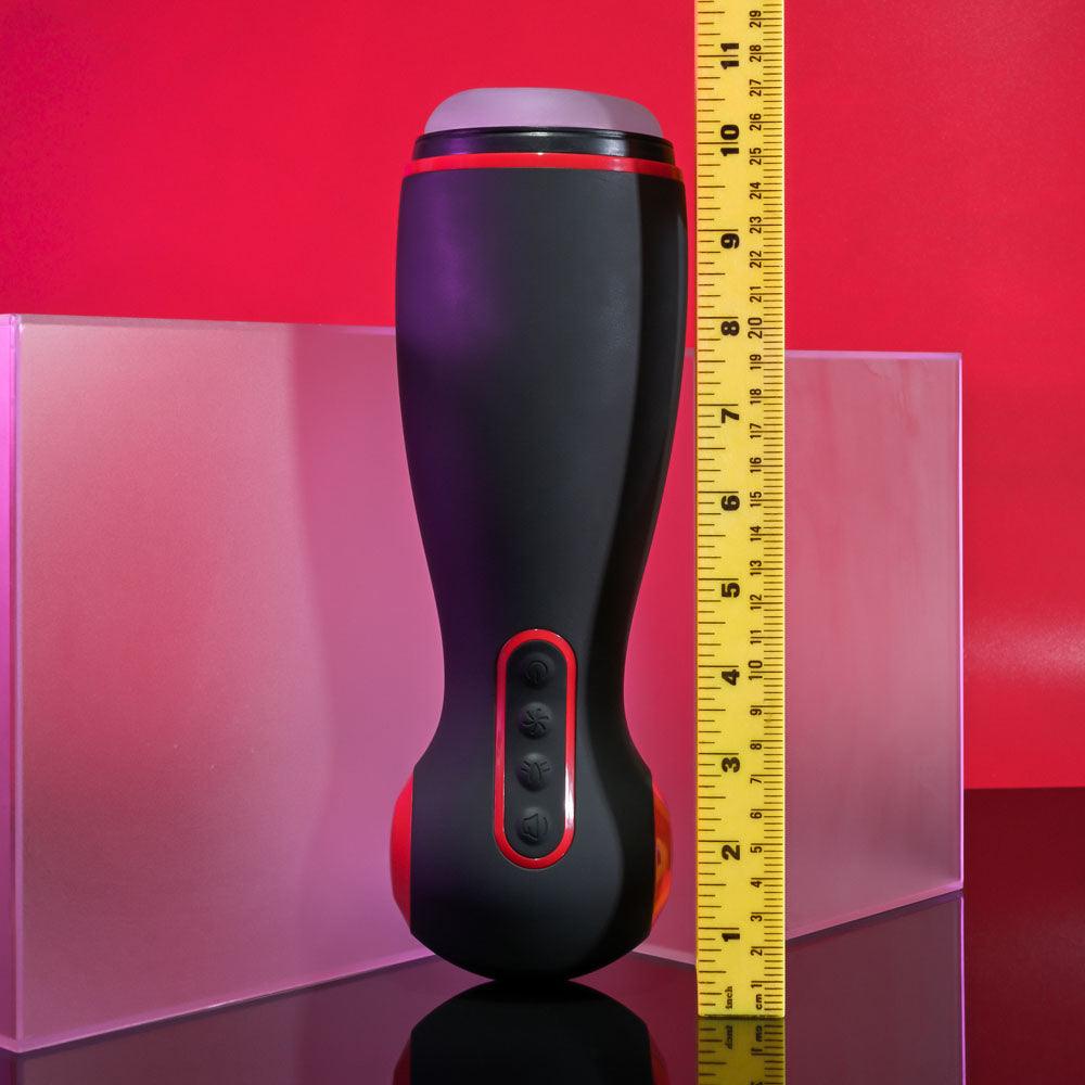 Zero Tolerance TIGHT SQUEEZE - USB Rechargeable Vibrating, Squeezing & Talking Stroker - ZE-RS-2567-2