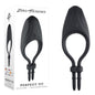 Zero Tolerance PERFECT FIT - Black USB Rechargeable Vibrating Lasso Cock Ring - ZE-RS-2680-2