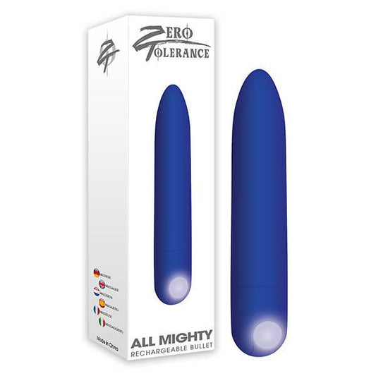 Zero Tolerance All Mighty Bullet - Purple 9.1 cm (3.6'') USB Rechargeable Bullet - ZE-RS-3022-2