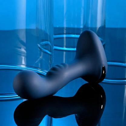 Zero Tolerance BLUE OASIS - Blue 12.3 cm USB Rechargeable Vibrating Anal Plug - ZE-RS-5131-2