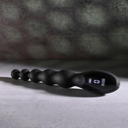 Zero Tolerance BACKDOOR BATON - Black 24 cm USB Rechargeable Vibrating Anal Beads - ZE-RS-5155-2