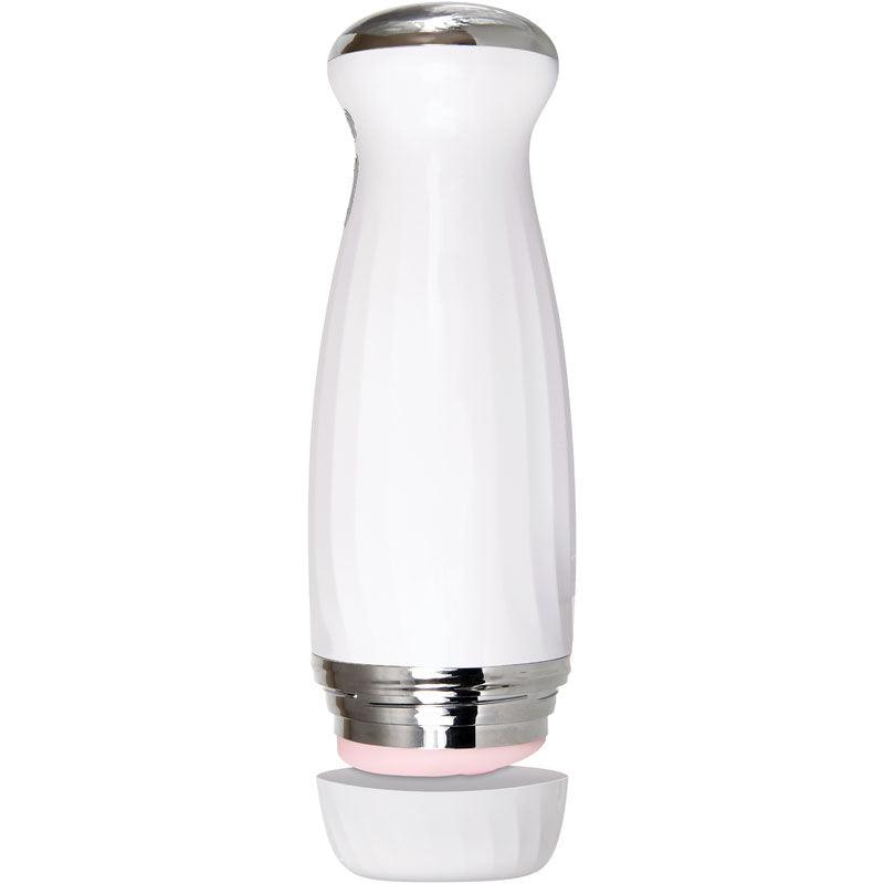 Zero Tolerance The Thrusting Stroker - White USB Rechargeable Thrusting Masturbator - ZE-RS-5583-2