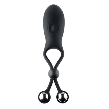 Zero Tolerance THE BIG BANG - Black USB Rechargeable Vibrating Lasso Cock Ring - ZE-RS-8256-2