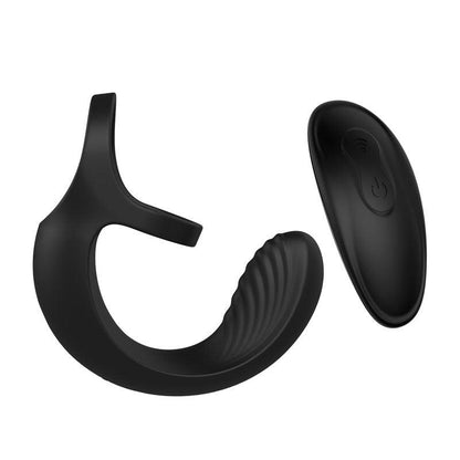 Zero Tolerance Vibrating Ball Cradle - Black USB Rechargeable Vibrating Cock Ring - ZE-RS-8485-2