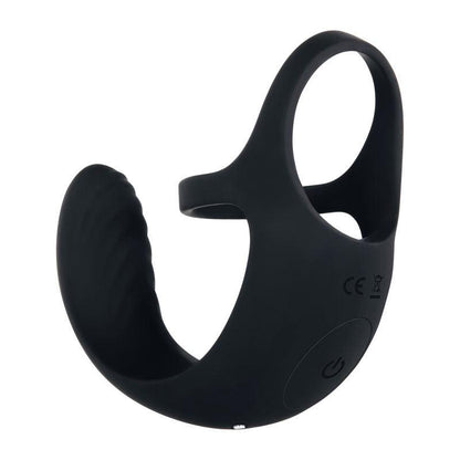 Zero Tolerance Vibrating Ball Cradle - Black USB Rechargeable Vibrating Cock Ring - ZE-RS-8485-2