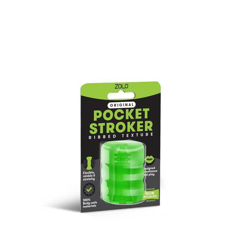 Zolo Original Pocket Stroker - Green Mini Stroker - ZO-6001