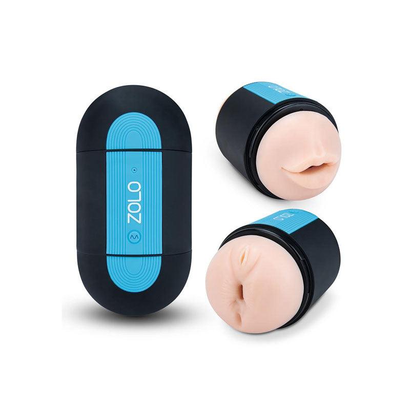 Zolo Pleasure Pill - Double Ended USB Rechargeable Stroker - ZO-6040