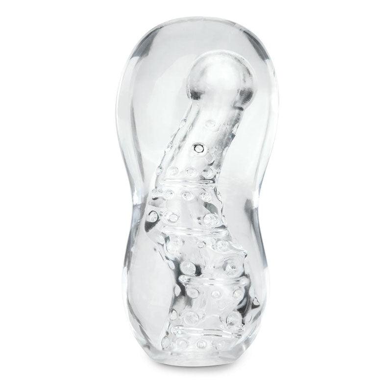 Zolo Gripz - Wavy - Clear Stroker Sleeve - ZO-6043