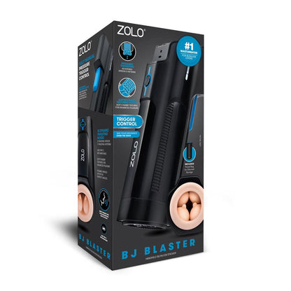 Zolo BJ Blaster - USB Rechargeable Vibrating & Thrusting Masturbator - ZO-6059