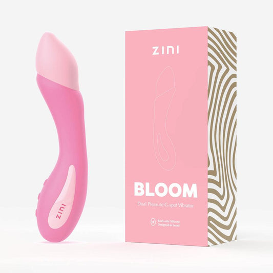 Zini Bloom - Cherry Blossom 18.2 cm USB Rechargeable Vibrator - ZV101