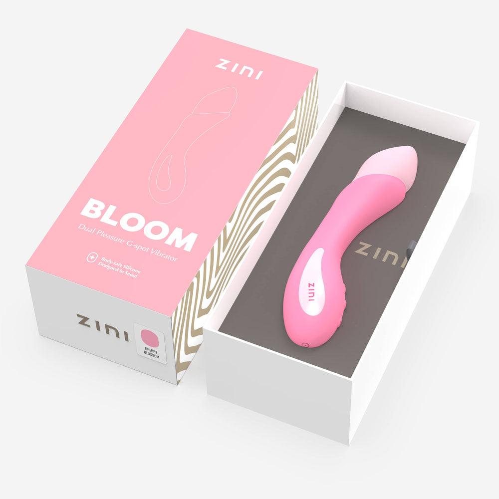 Zini Bloom - Cherry Blossom 18.2 cm USB Rechargeable Vibrator - ZV101