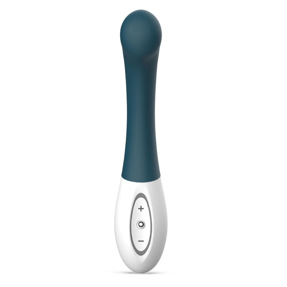 Zini Soon - Legion Blue 20 cm USB Rechargeable Vibrator - ZV202